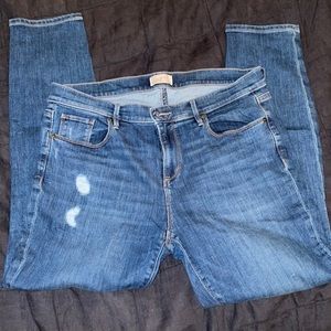 Womens Loft Skinny Jeans - size 12